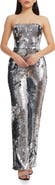 Dress the Population Andy Sequin Strapless Jumpsuit