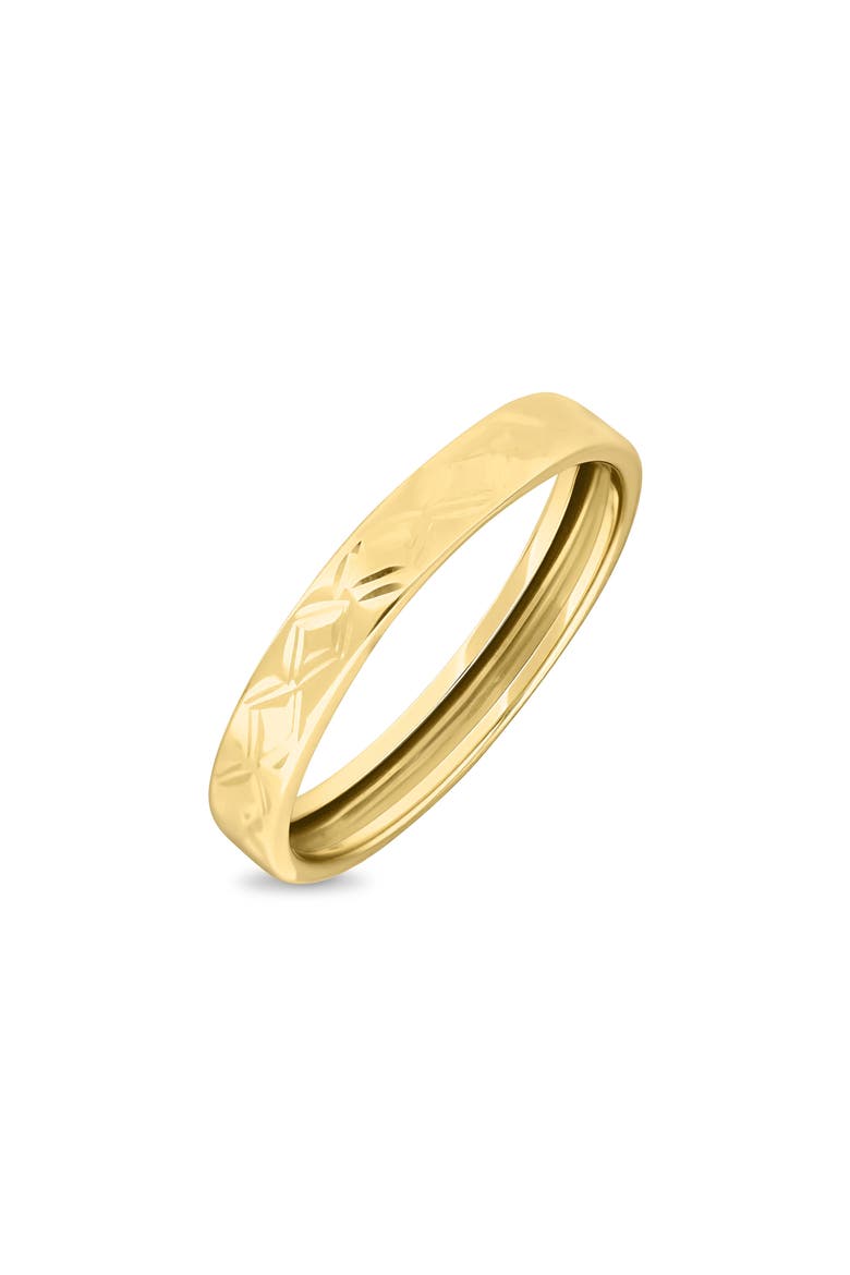 14k Gold Stackable Ring, Main, color, 14KY