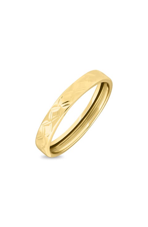 14k Gold Stackable Ring