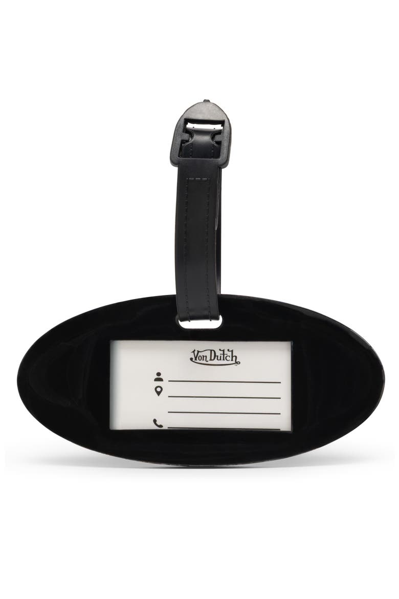 Logo Patch 2-Piece Suitcase ID Tag Set with Adjustable Straps, Alternate, color, Logo Patch