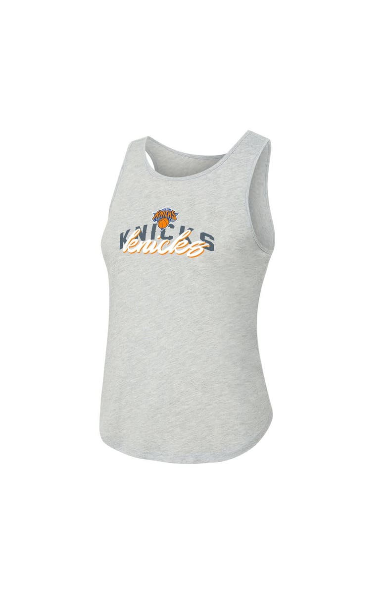 CONCEPTS SPORT Women
s Concepts Sport Blue New York Knicks Regulate Tank 
Pant Set, Alternate, color, Blue