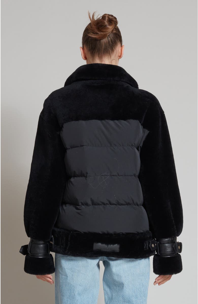 Nicole Benisti Grand Shearling Coat, Alternate, color,