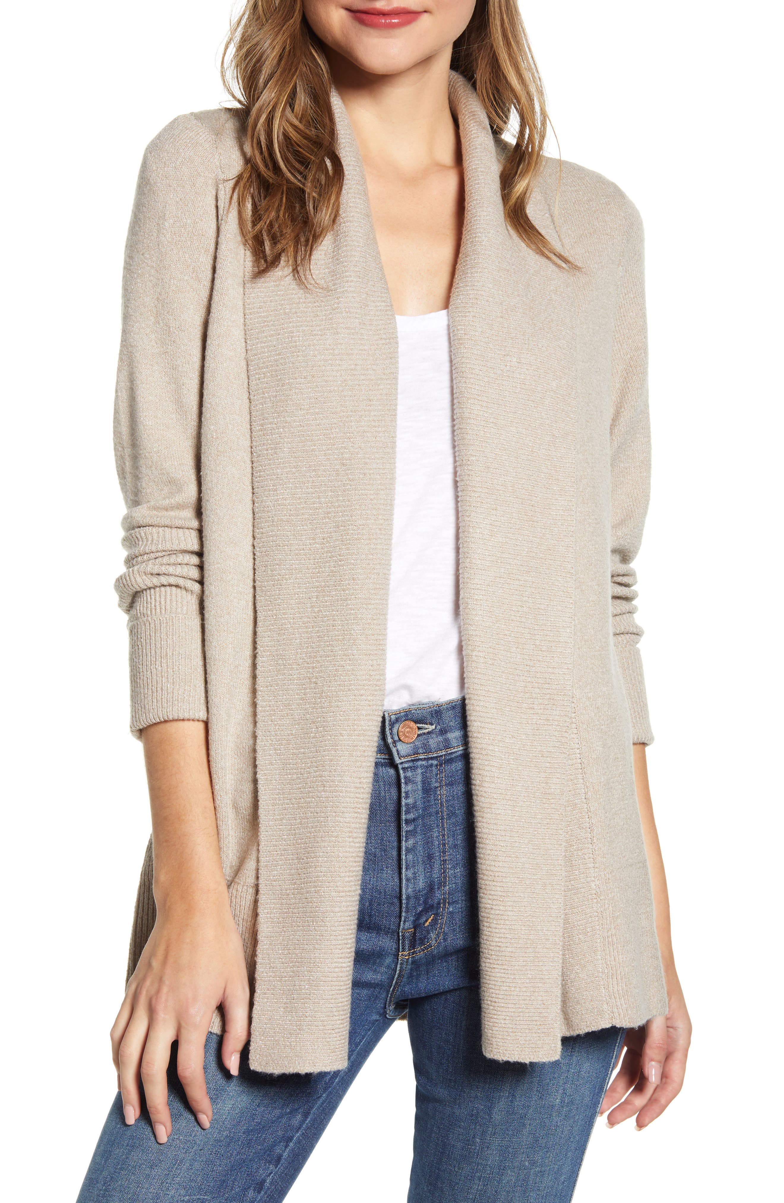 Roll Cuff Cardigan