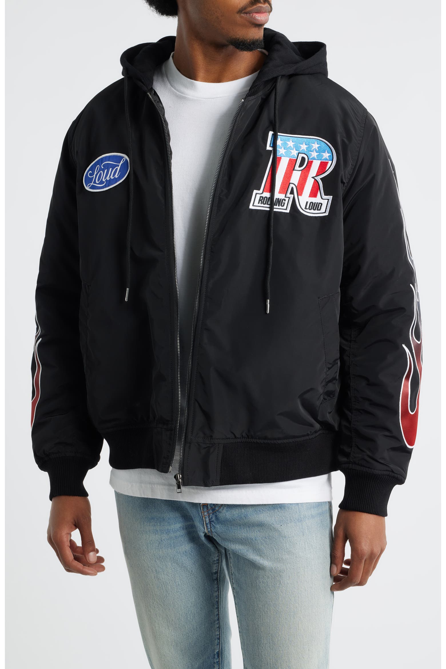 Rolling Loud Starting Line Flight Jacket (Men) | Nordstromrack