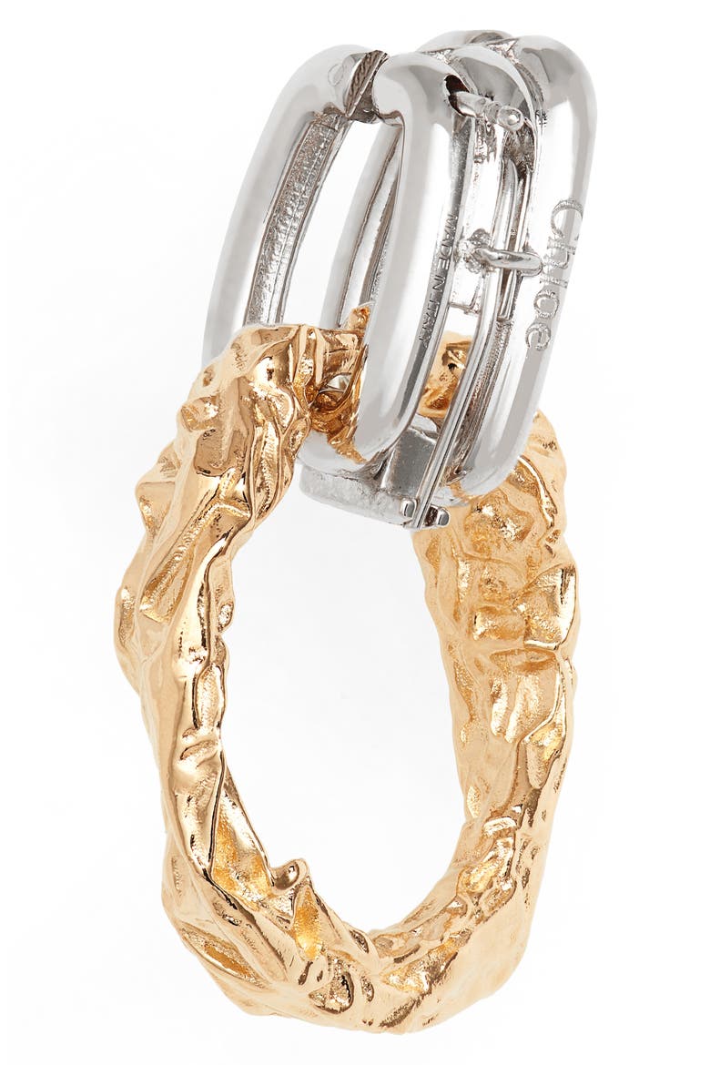 Anouck Hoop Earrings, Alternate, color, GOLD