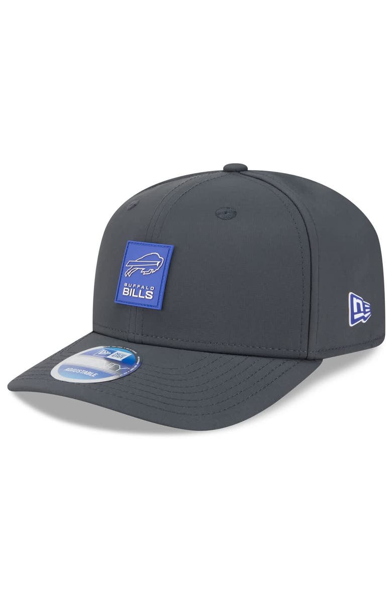 New Era Men's New Era Charcoal Buffalo Bills 2025 Sideline Cold Weather 9SEVENTY Adjustable Hat, Main, color, Charcoal