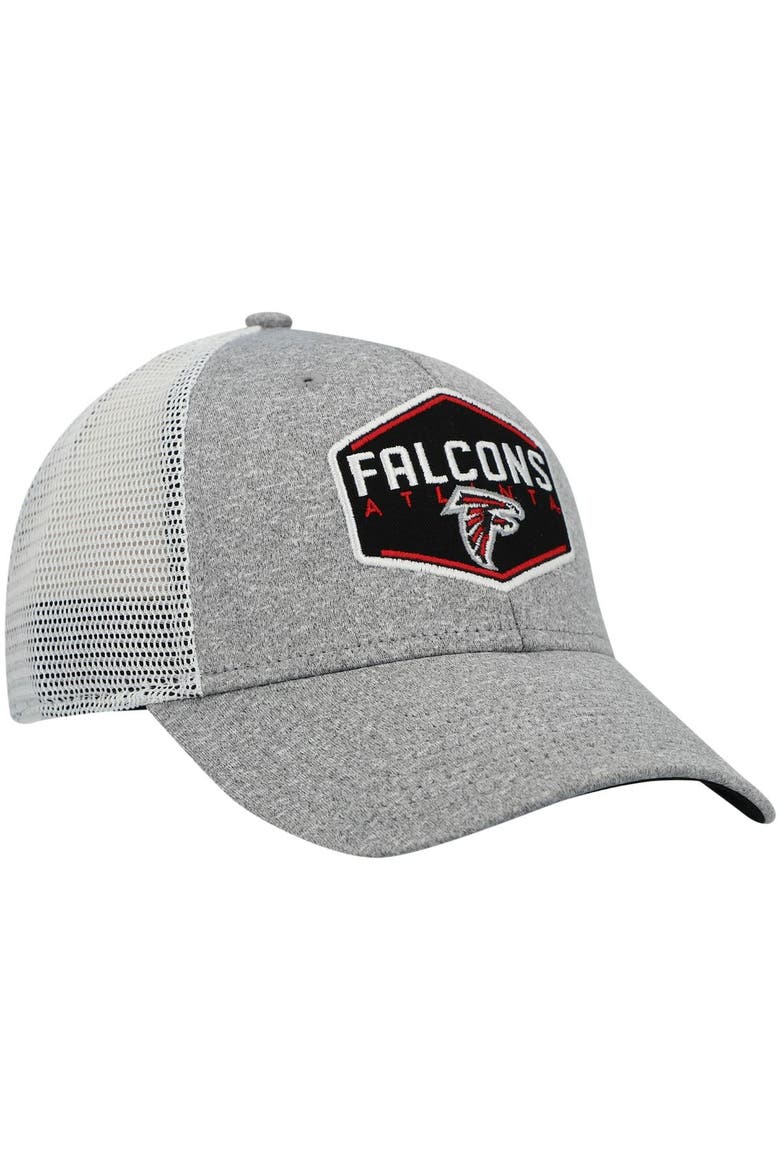Men's '47 Heathered Gray/White Atlanta Falcons Hitch Contender Flex Hat, Alternate, color, Heather Gray