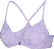 SAVAGE X FENTY Lavish Lace Front Closure Lace Push-Up Bra