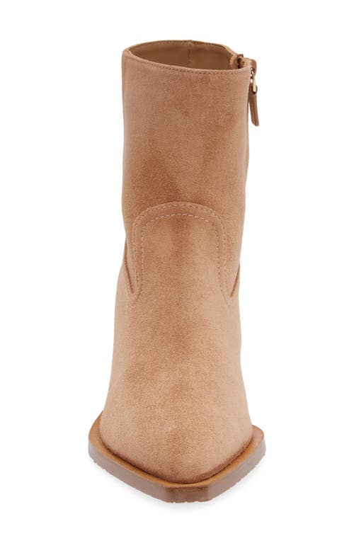 Stuart Weitzman Tate Bootie In Brown