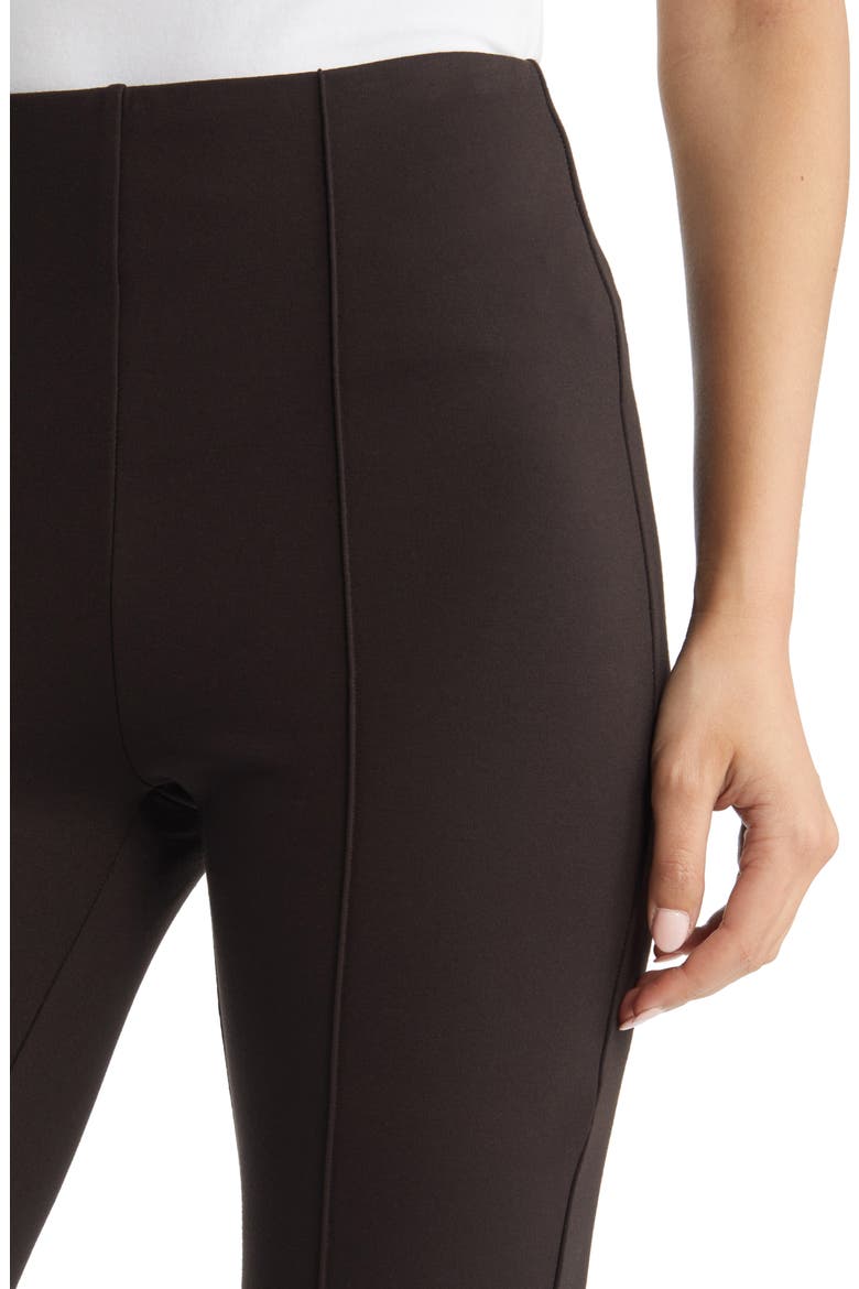 'Lyssentials Elysse Ponte Pants, Alternate, color, DBL EXPRSO