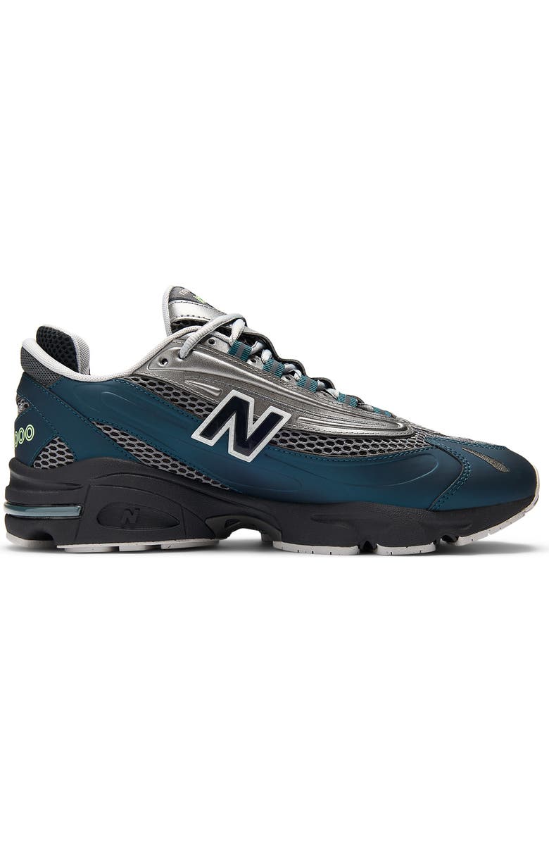 New Balance Gender Inclusive 1000 Sneaker, Alternate, color, Deep Ocean/ Dk Silver Metallic