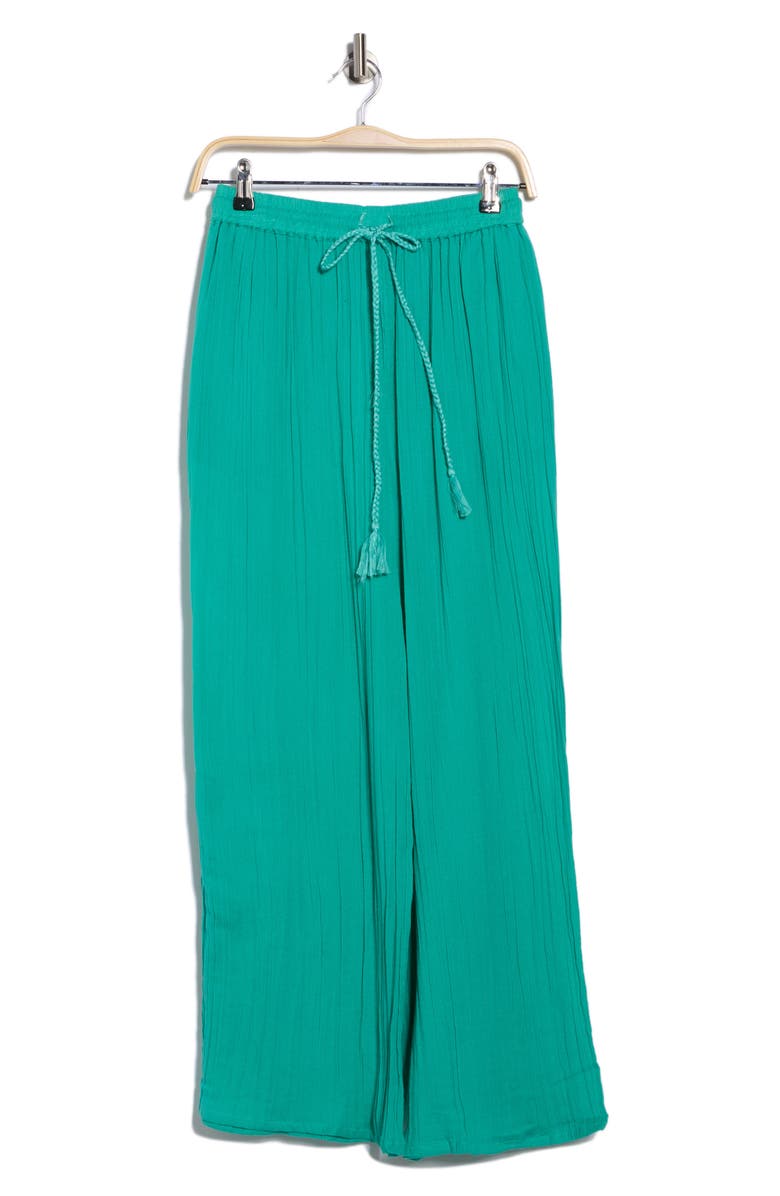 Vitamin A<sup>®</sup> Costa Organic Cotton Cover-Up Pants, Alternate, color, Seafoam