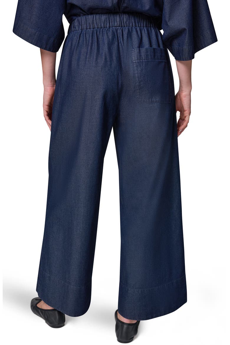 The Bali Drawstring Waist Denim Pants, Alternate, color, DUTCHESS