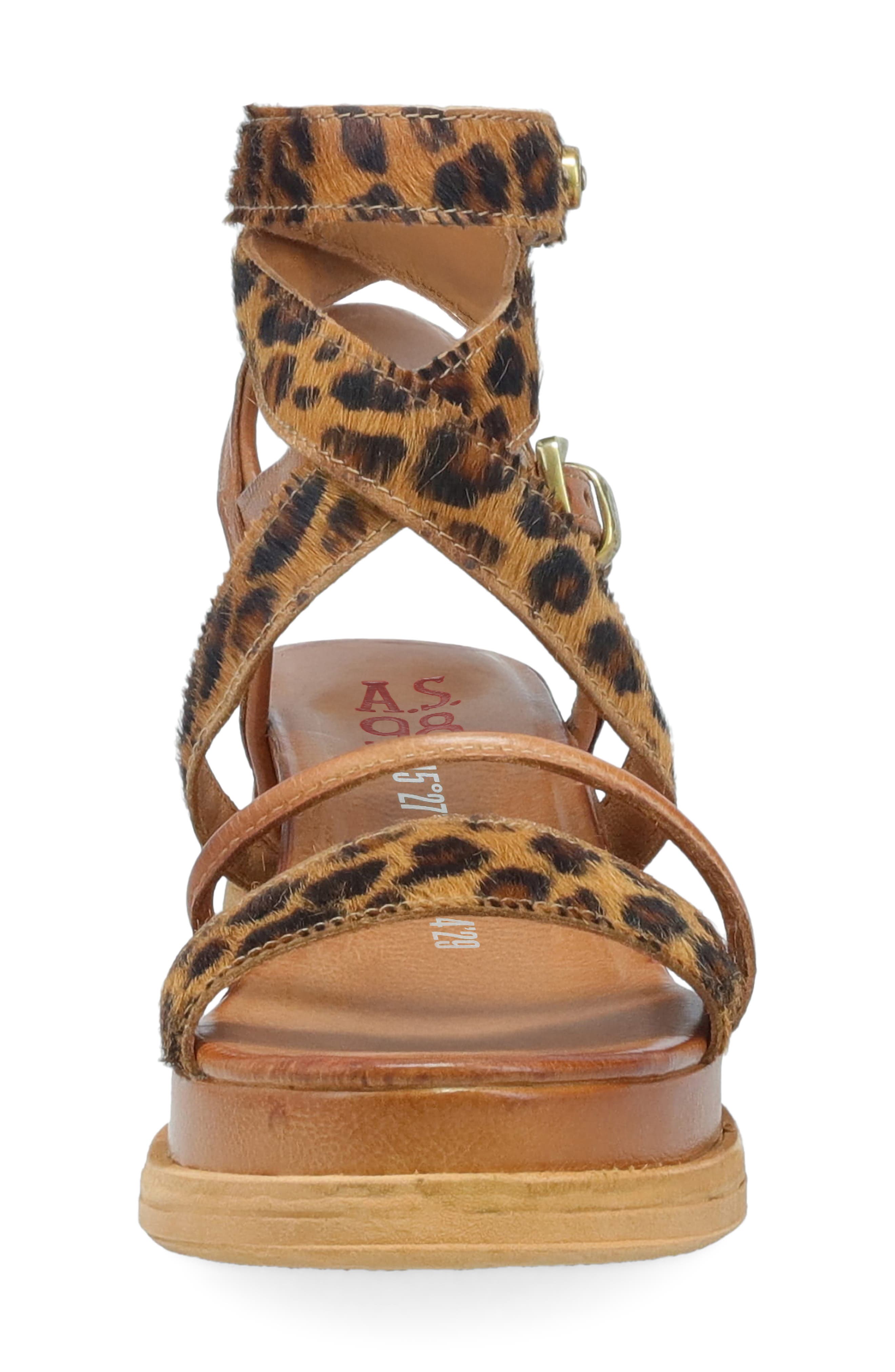 Labo Platform Sandal, Alternate, color, LEOPARD