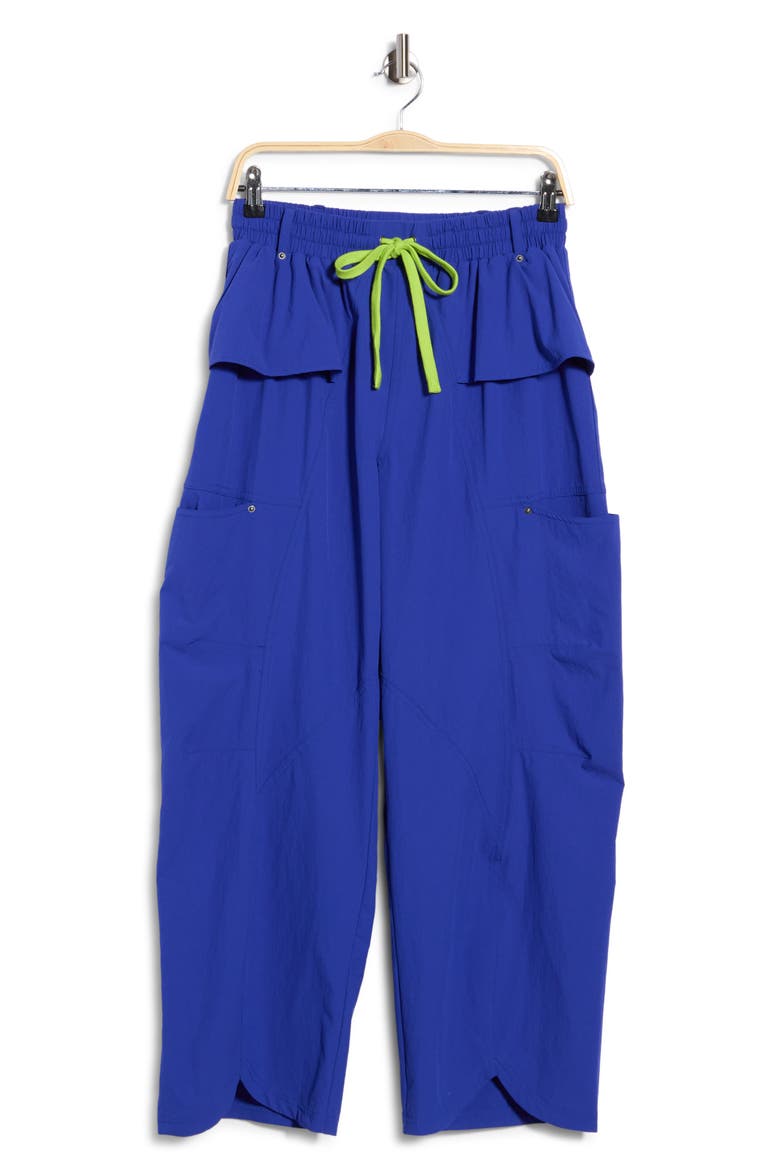 Initiative High Waist Performance Wide Leg Pants, Main, color, BLUE OPAL