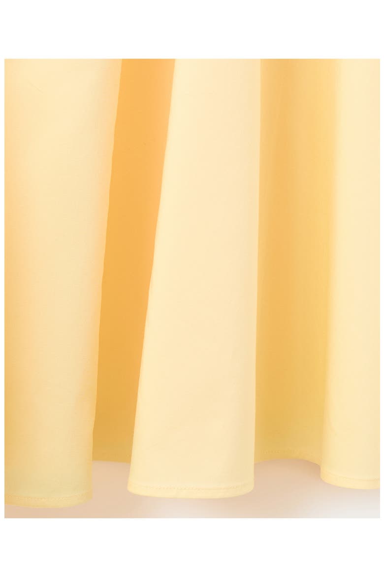 Nicole Drop Waist Midi Dress, Alternate, color, PASTEL YELLOW