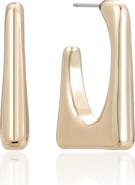 Ettika Squared Off Hoop Earrings