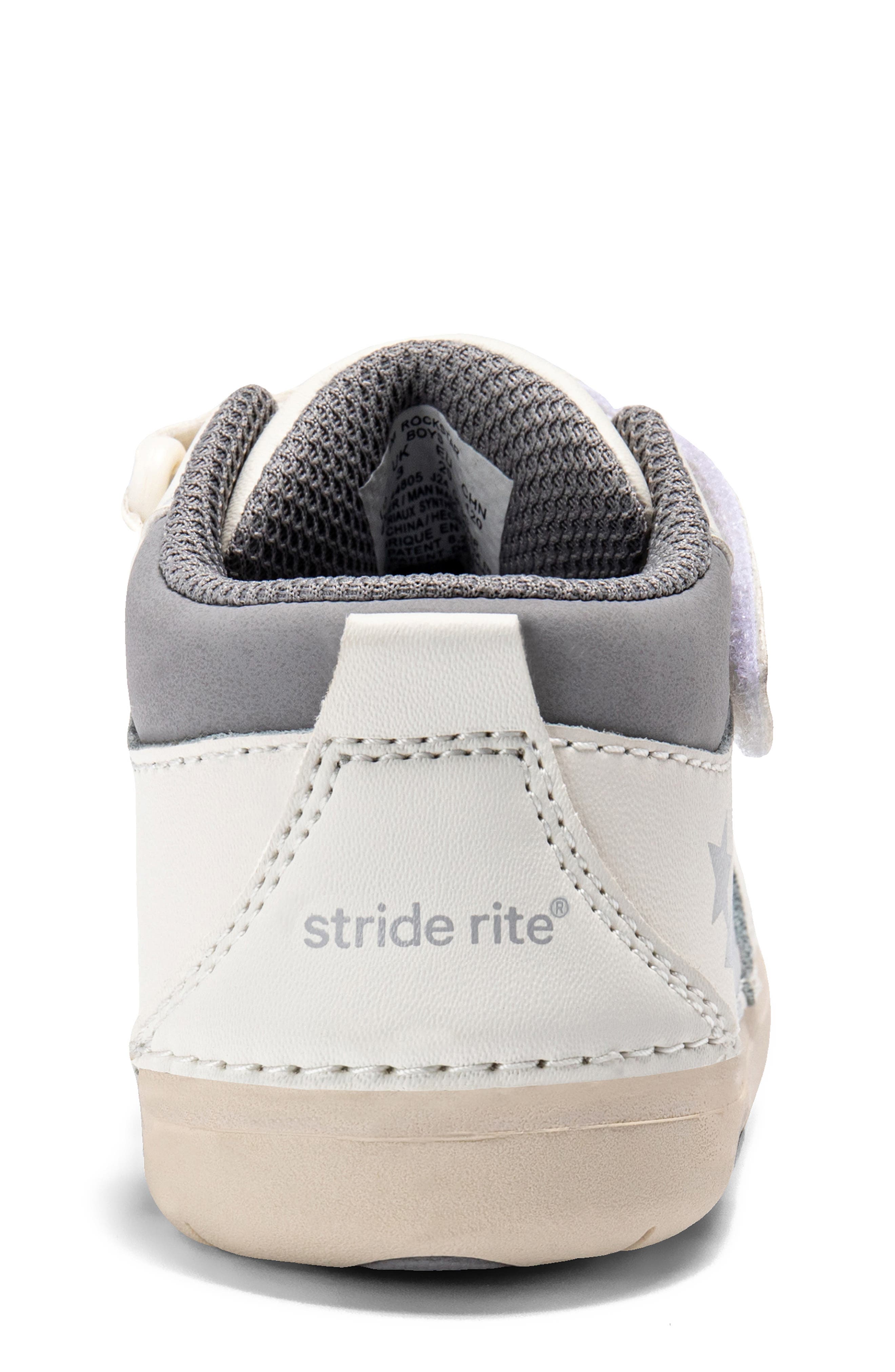 Stride Rite Kids' Rockstar Sneaker, Alternate, color, Grey