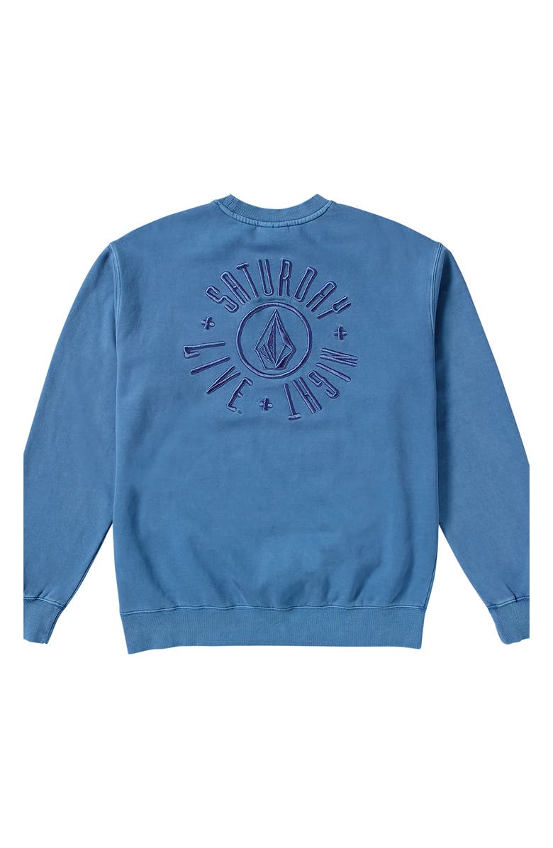 Volcom x SNL Crewneck Cotton Jersey Sweatshirt, Alternate, color, 