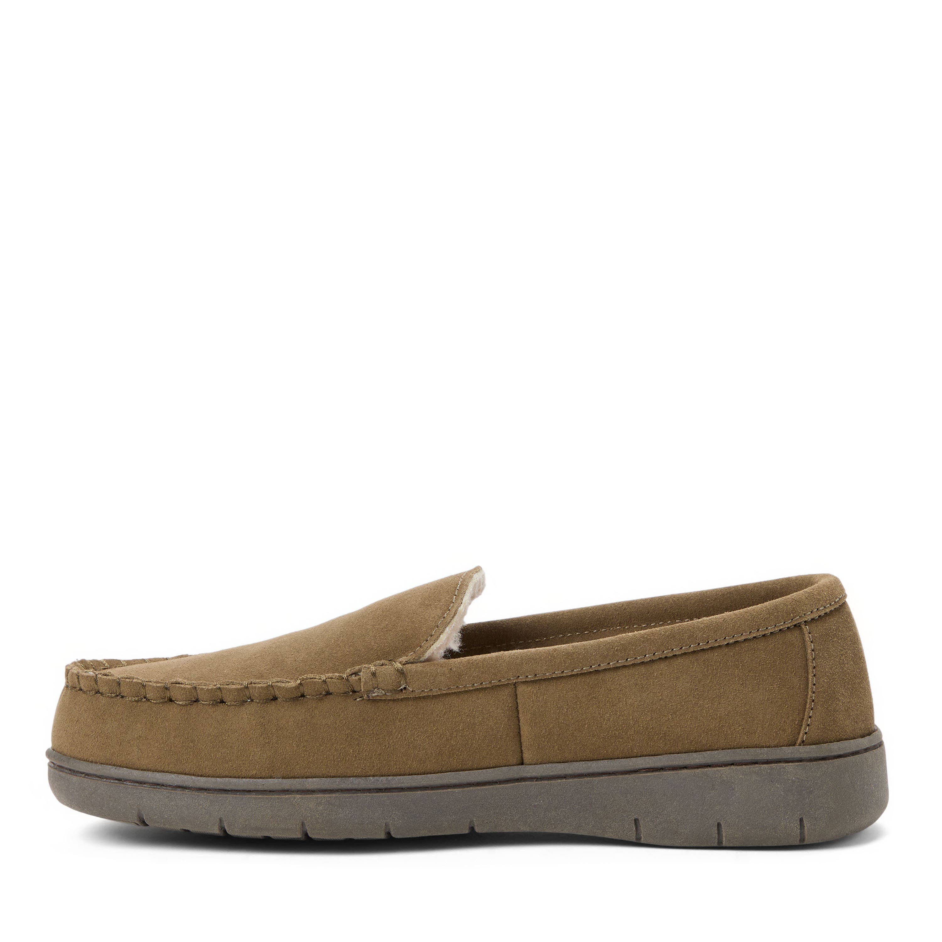 Clarks® Genuine Cow Suede Venetian Moc Slippers (Men) | Nordstrom