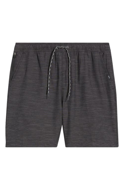 Rip Curl Boardwalk Jackson V Drawstring Shorts In Black