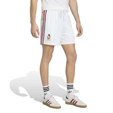 Men's adidas White Mexico National Team Originals Shorts