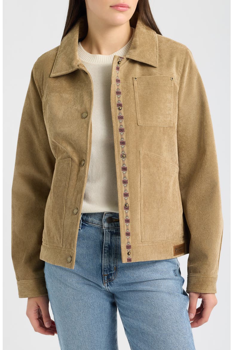 Wind Basin Corduroy Jacket, Alternate, color, OLD OAK