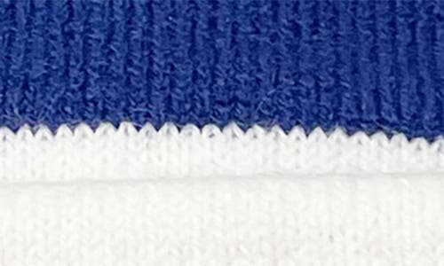 Hvman Triangle Logo Knit Beanie In Classic Blue