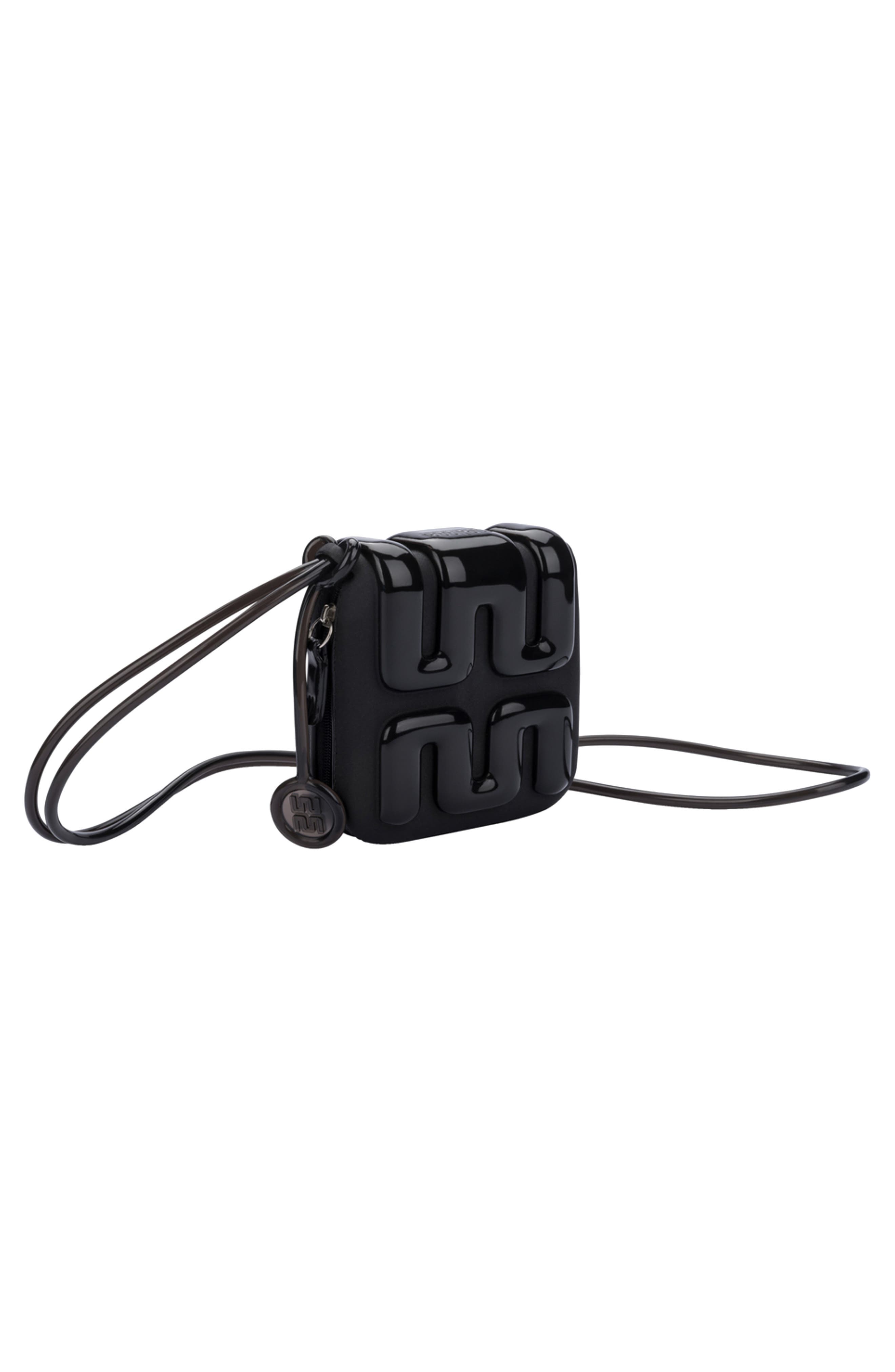 Jelly Crossbody Wallet, Alternate, color, BLACK