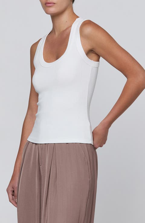 Shania Racerback Ribbed Tank