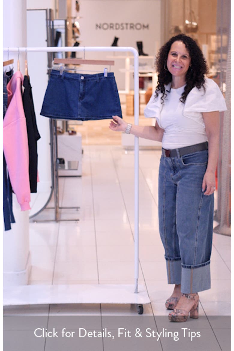 Sydnie Denim Microskort video