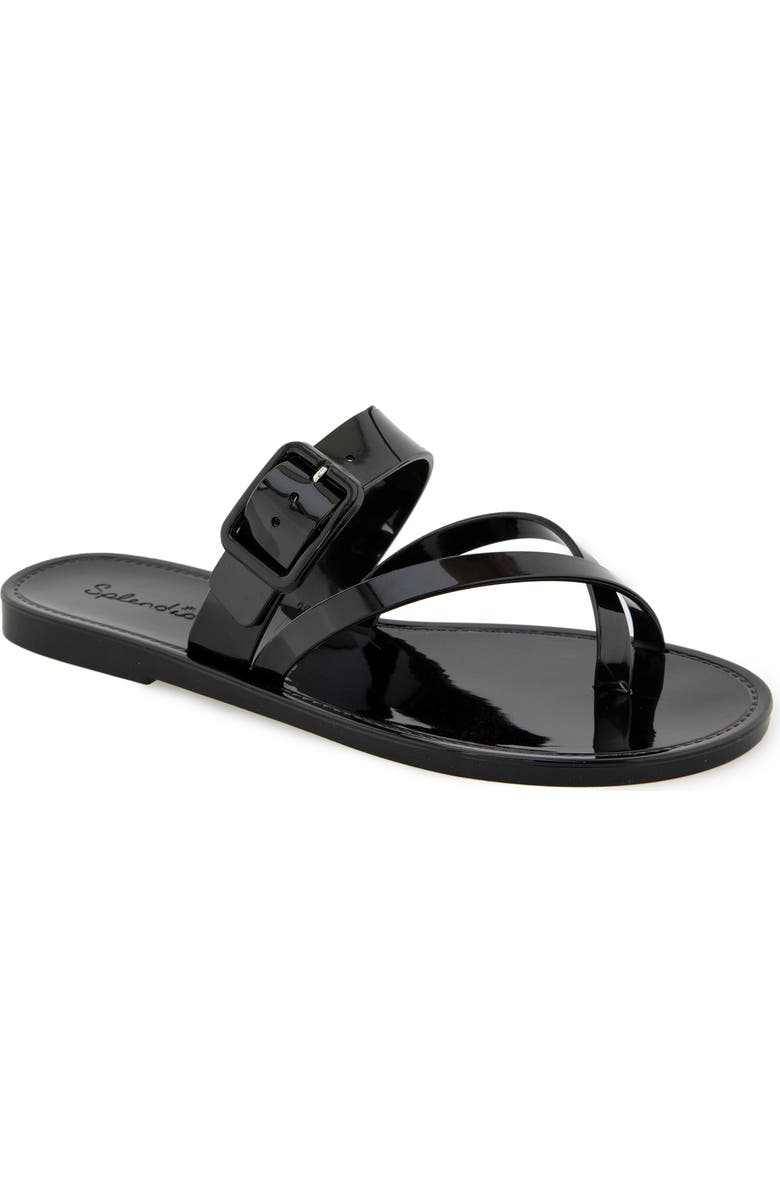 Splendid Susana Jelly Sandal, Main, color, Black Solid
