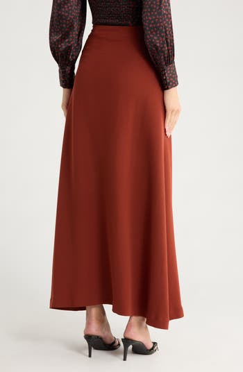 Andi Button Front Maxi Skirt