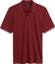 BOSS Parlay Tipped Cotton Polo