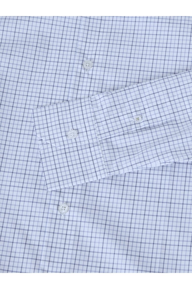 Madison Check Light Weight Poplin Shirt in Contemporary fit, Alternate, color, Blue Multi