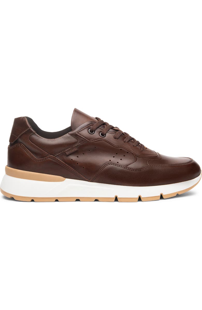 NeroGiardini Low Top Sneaker, Alternate, color, Chocolate