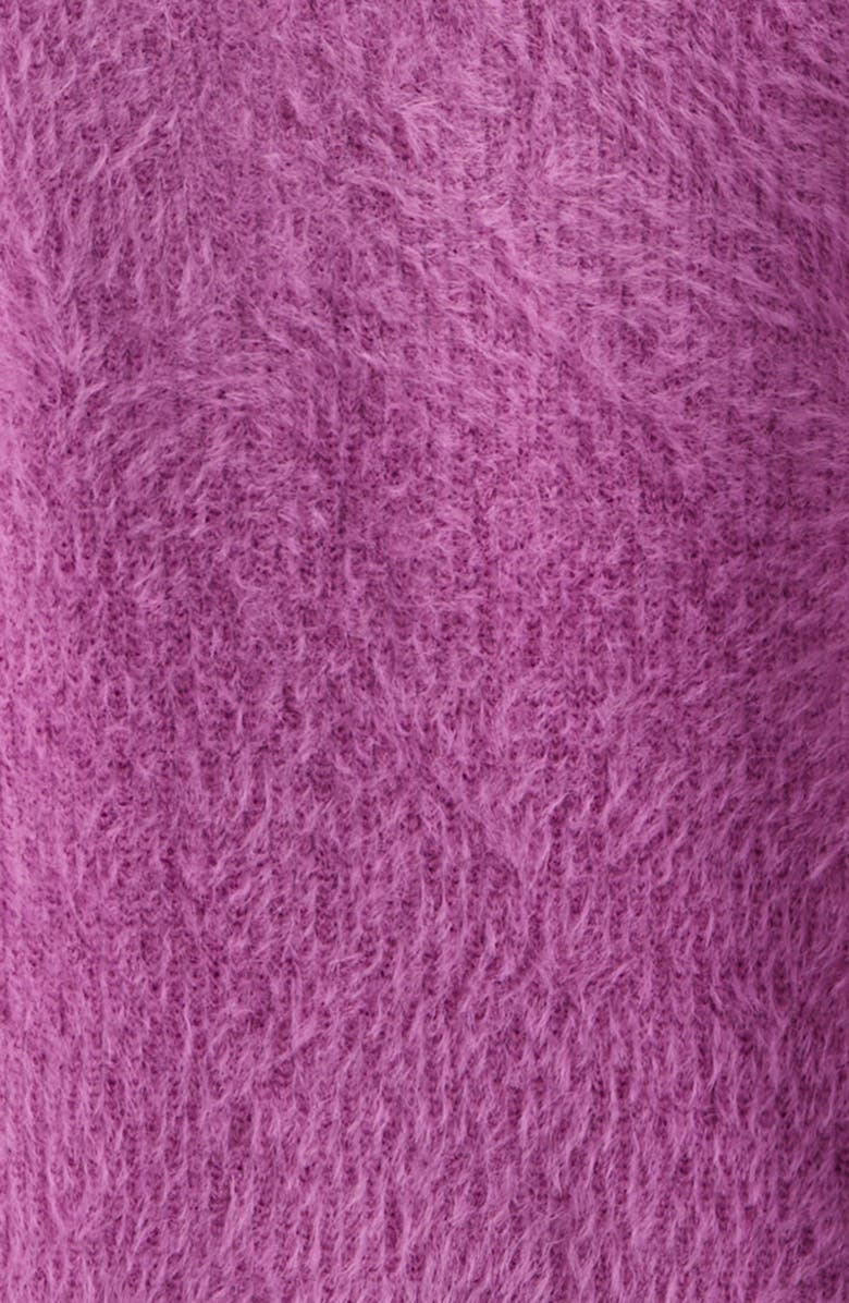 Tucker + Tate Kids' Eyelash Chenille Cardigan, Alternate, color, Purple Iris