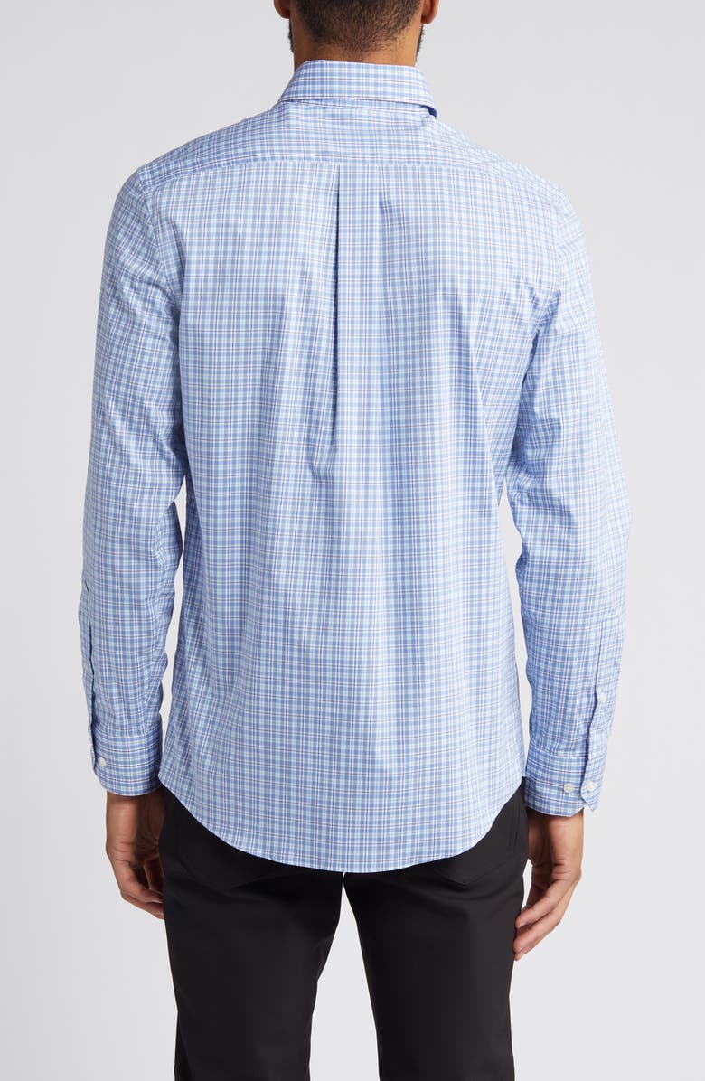 Scott Barber Performance Plaid Button-Down Shirt, Alternate, color,