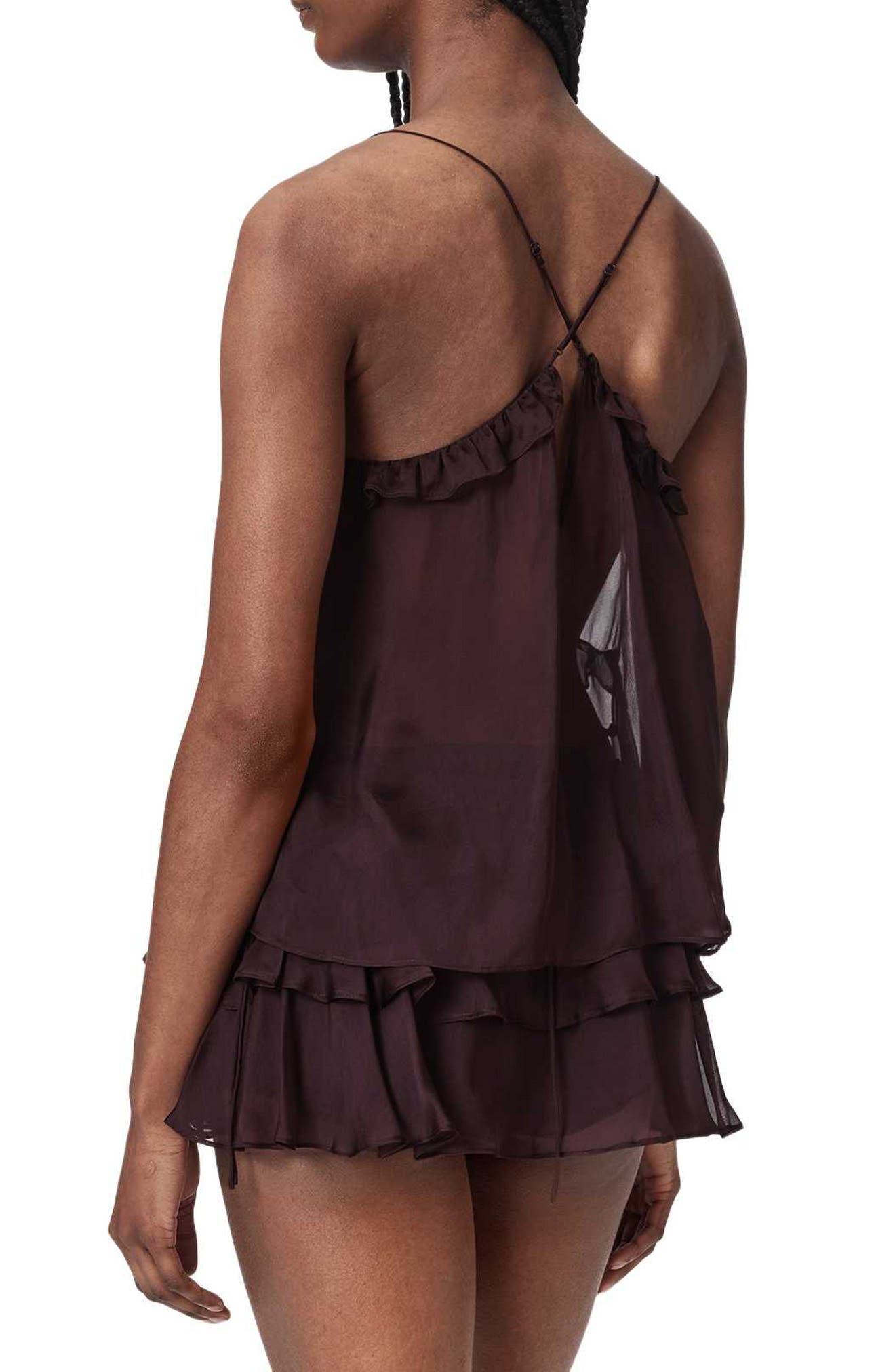 Nyx Tiered Silk Top - image 4