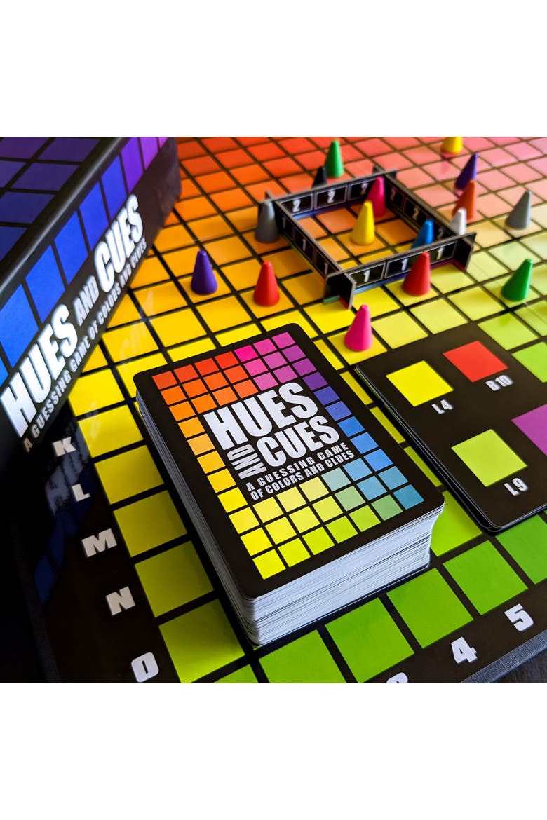 Hues & Cues A Guessing Game Of Colors & Clues, Alternate, color, Multicolored