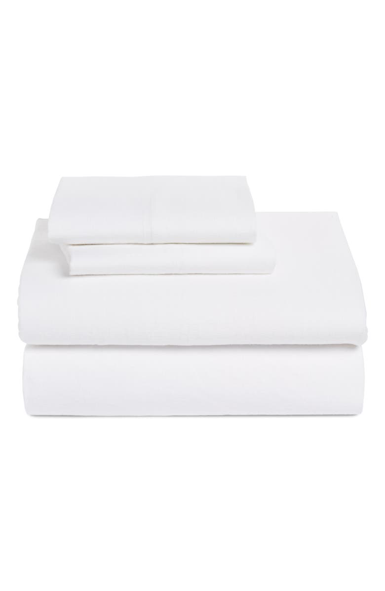 Treasure & Bond Linen & Cotton Sheet Set, Main, color, 