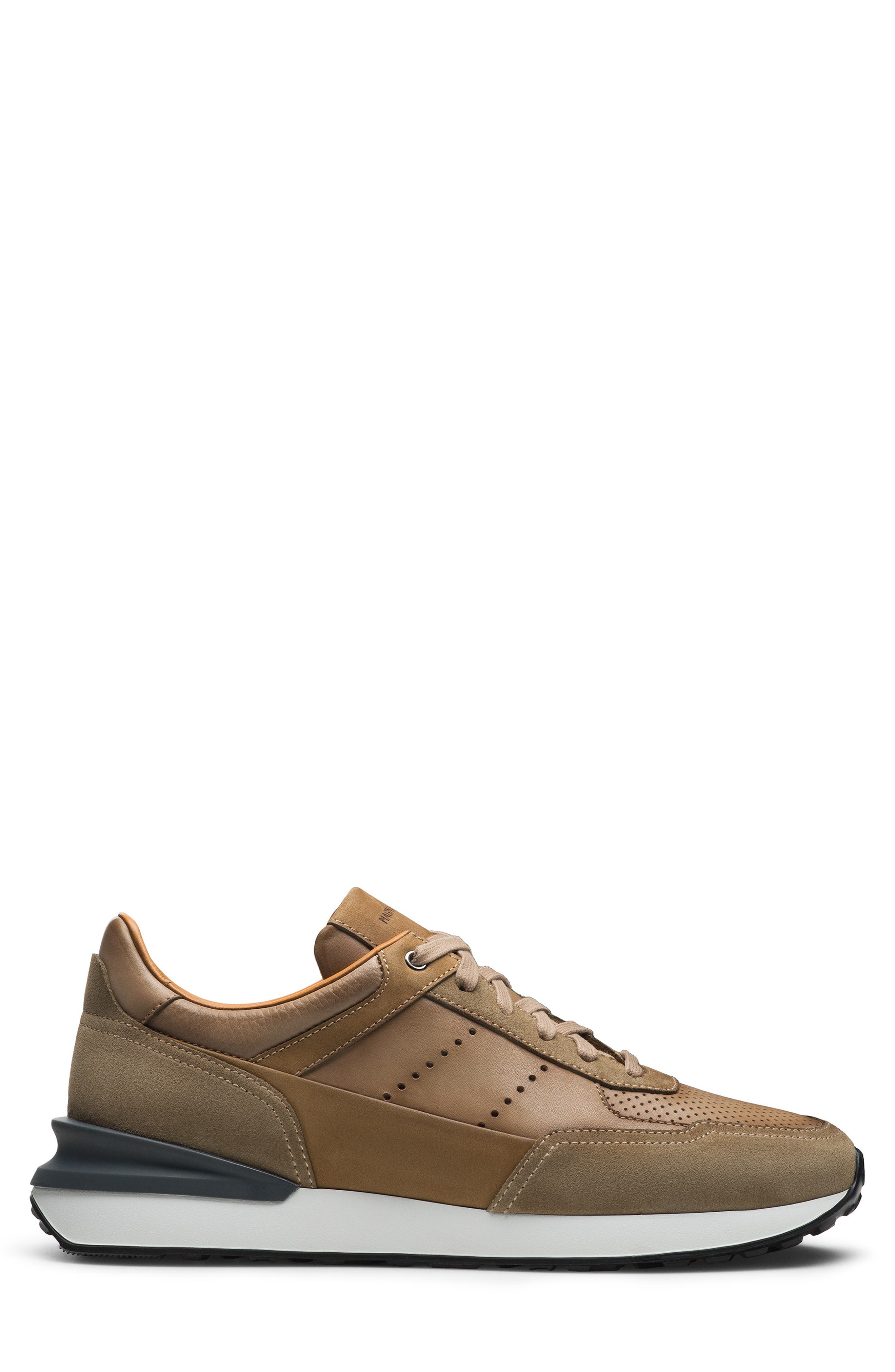 Magnanni Bravo Perforated Sneaker, Alternate, color, 
