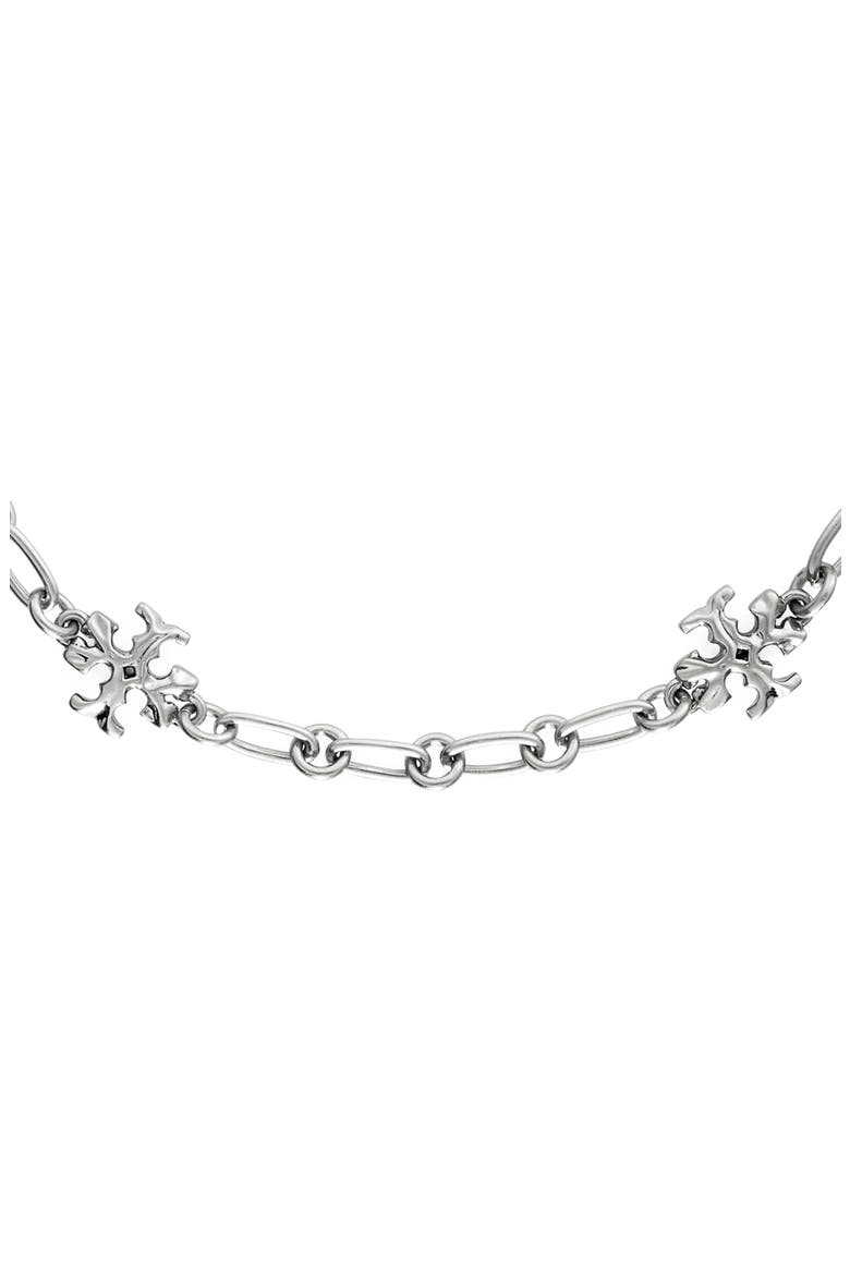Roxanne Chain Bracelet, Alternate, color, WORN SILVER