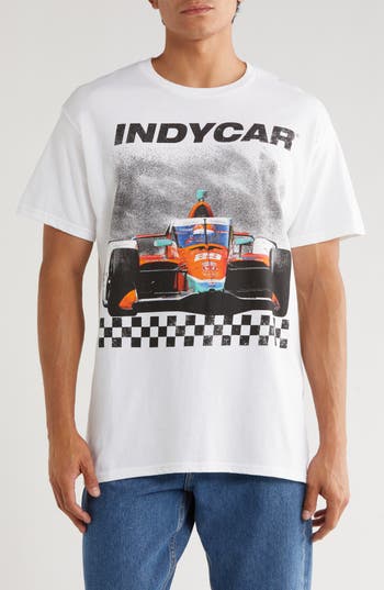 Philcos Indycar Racing Graphic T-shirt In White