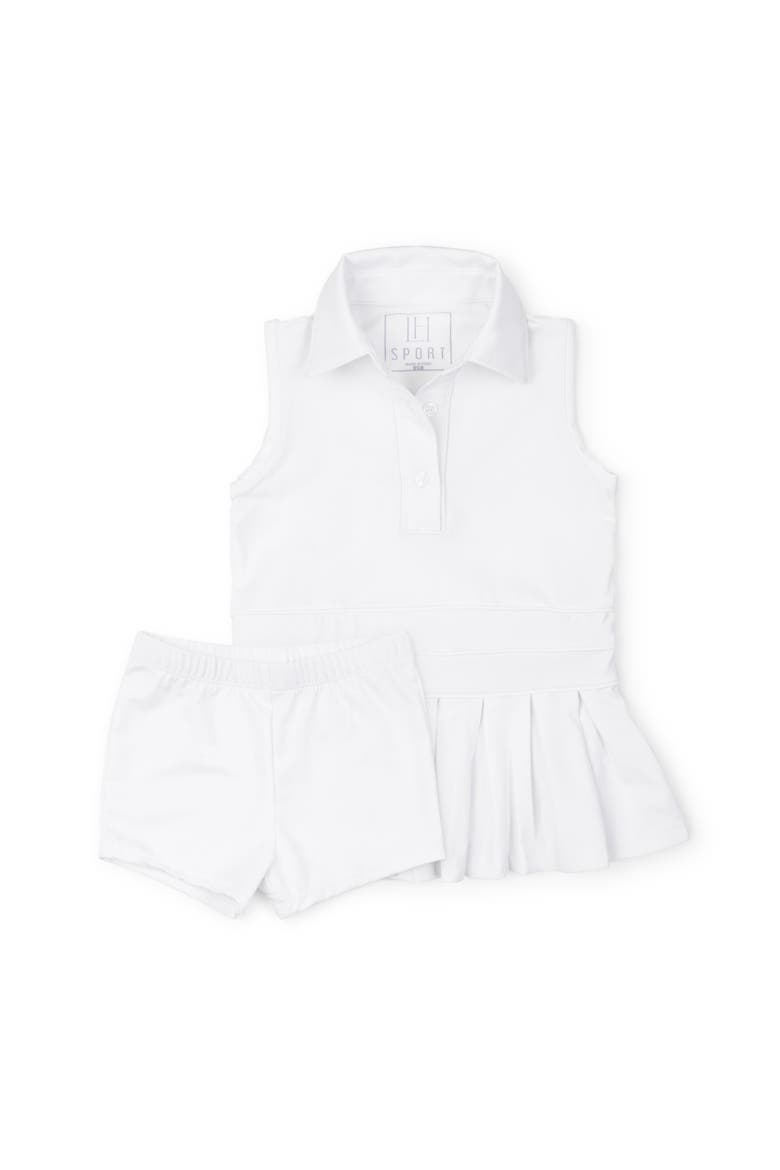 Harper Girls' Performance Dress by LH Sport, Alternate, color, White