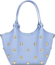 Persaman New York Caterina Studded Leather Tote