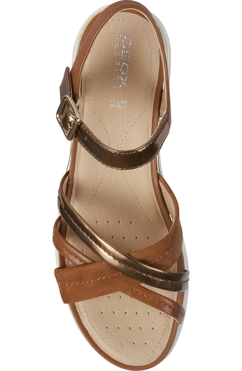 Geox Hiver 4 Strappy Sandal, Alternate, color,