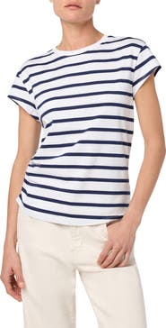Hudson Jeans Short Sleeve Ruched T-Shirt