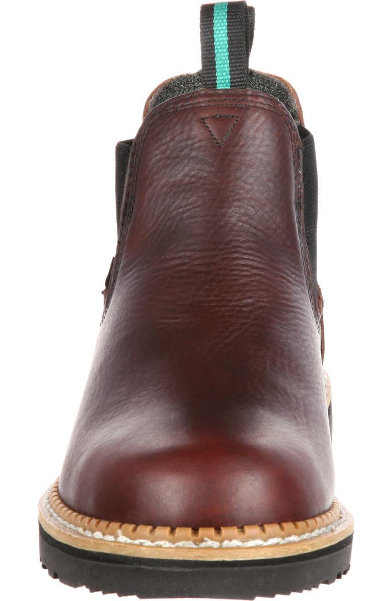 Georgia Boot Waterproof High Romeo Boot, Alternate, color, Soggy Brown