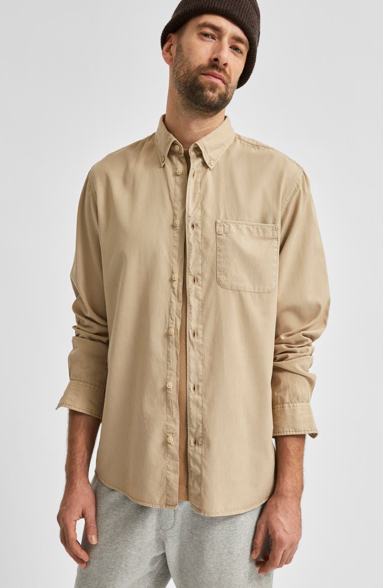 Selected Homme Rick Regular Fit Button-Down Shirt, Alternate, color,